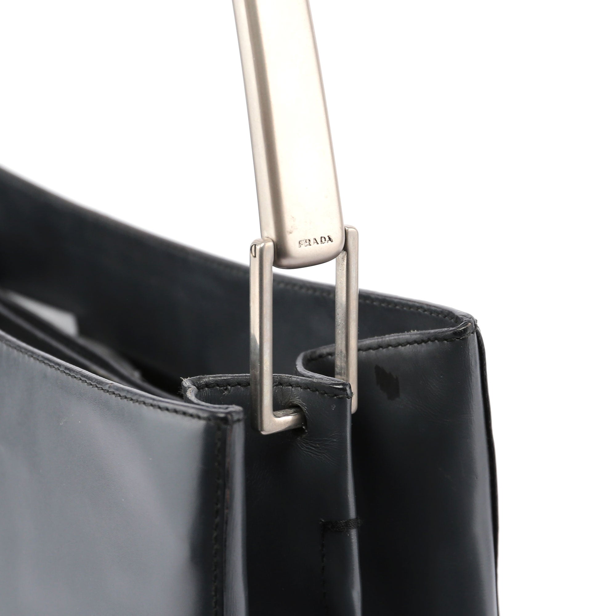 Anthracite Vitello Metallo Bag