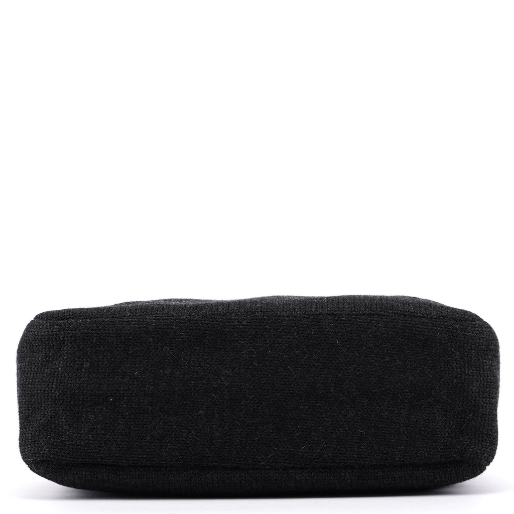 Anthracite Wool Tote Bag