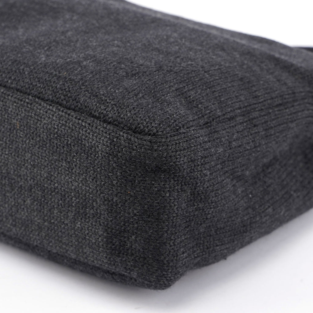 Anthracite Wool Tote Bag