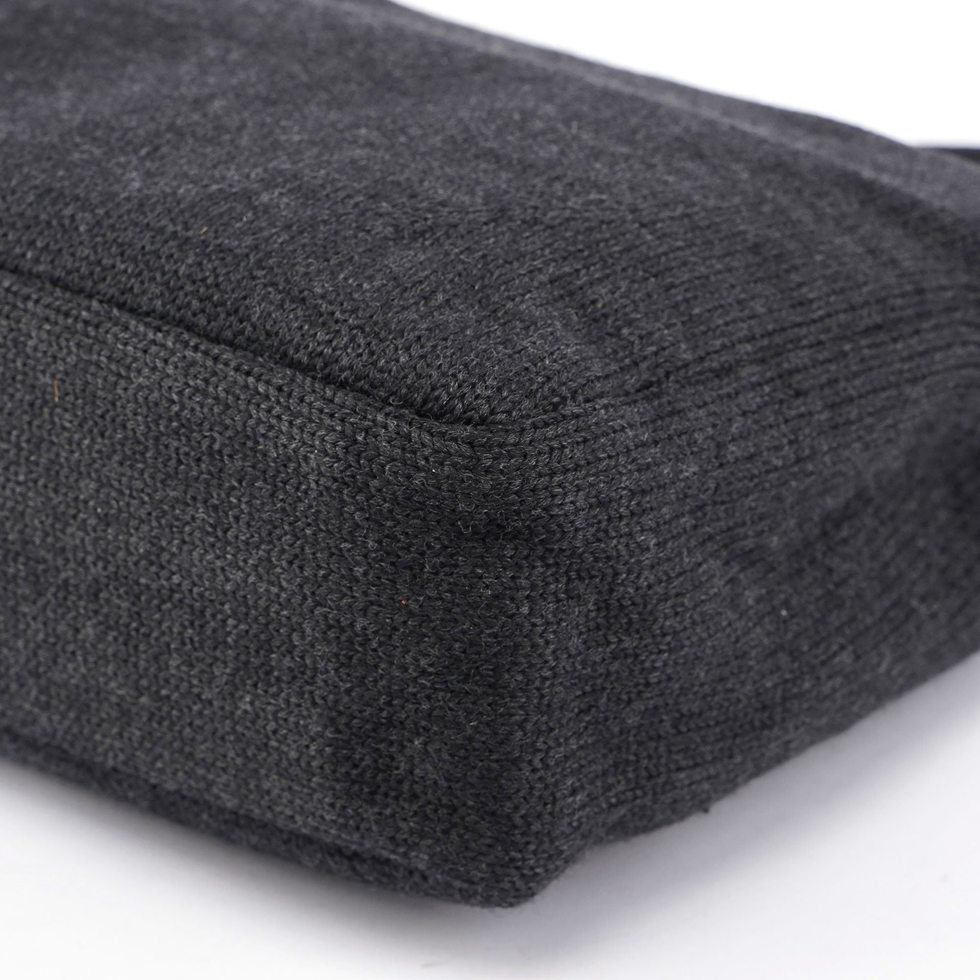 Anthracite Wool Tote Bag