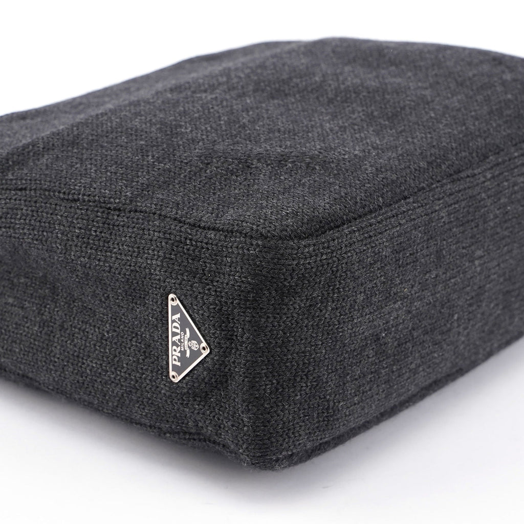 Anthracite Wool Tote Bag