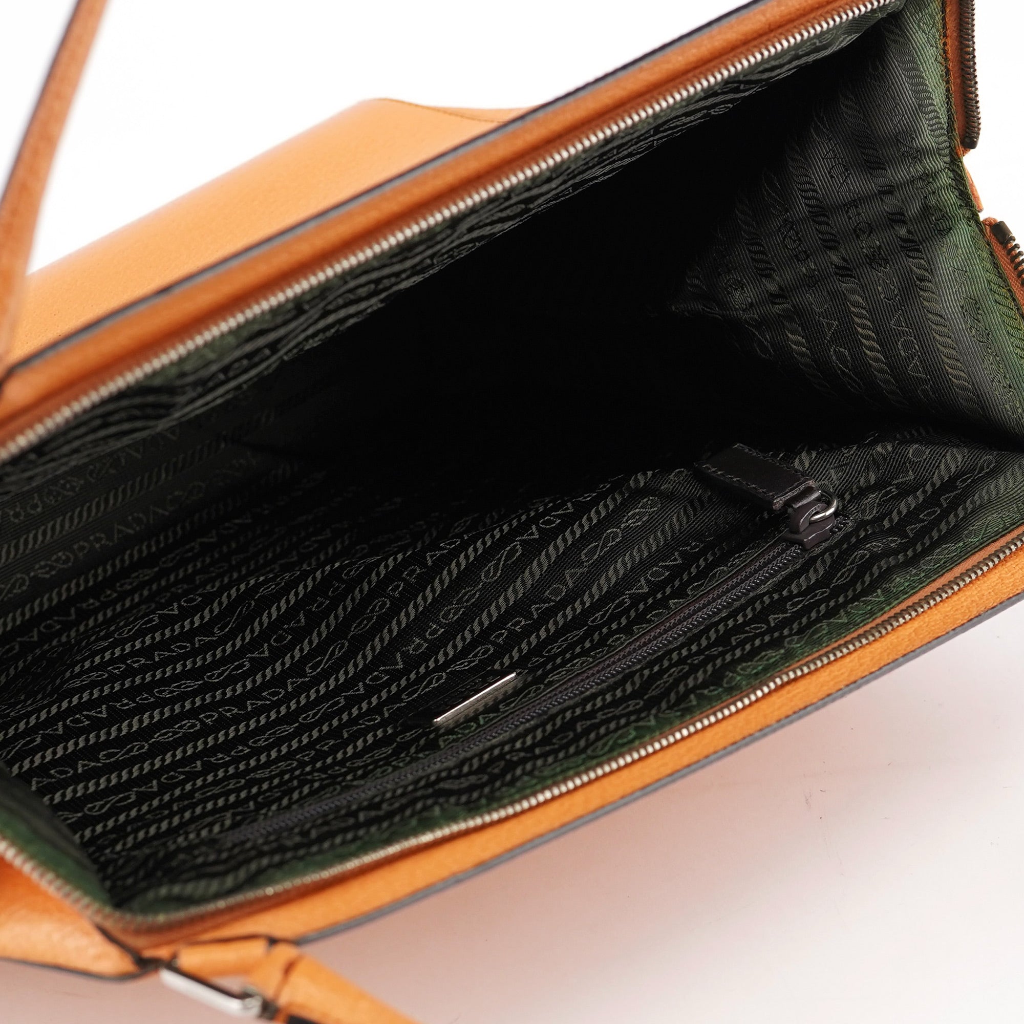 B11024 Orange Cinghiale Chic Shoulder Bag