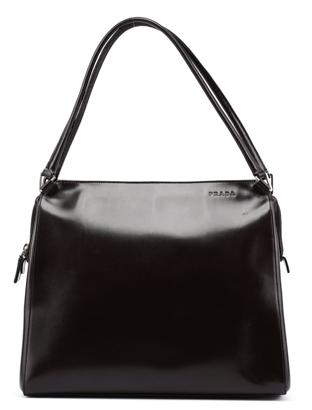B11025 Brown Vitello Chic Shoulder Bag