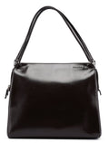 B11025 Brown Vitello Chic Shoulder Bag