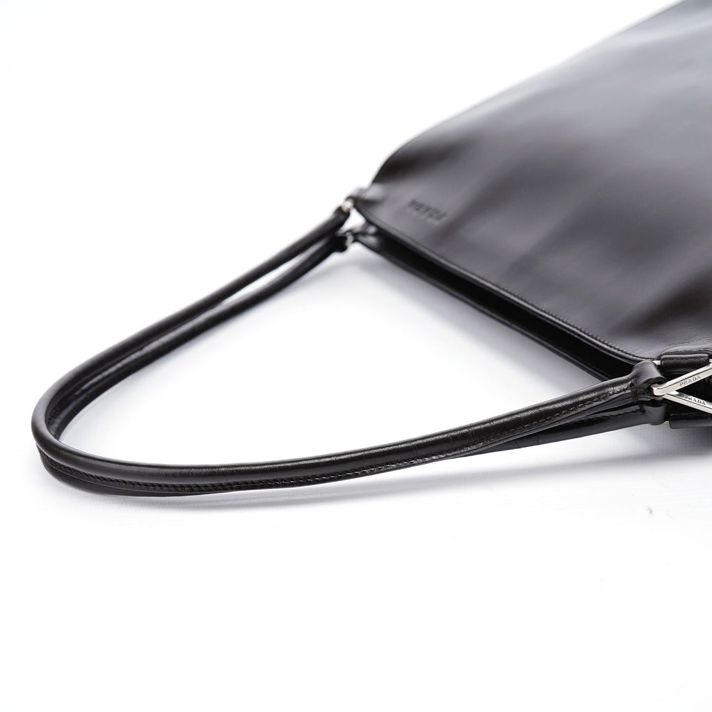 B11025 Brown Vitello Chic Shoulder Bag