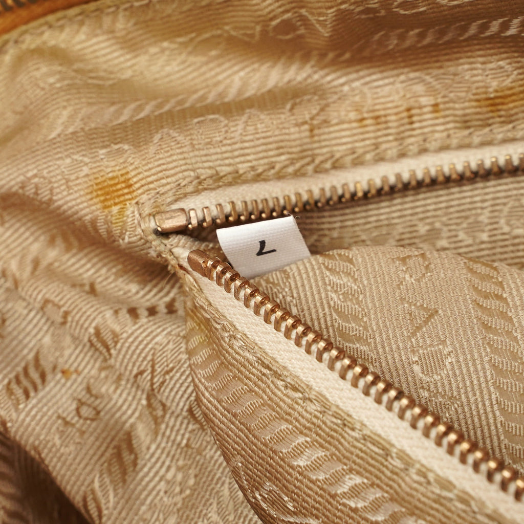 B11028 Yellow Leather Chic Shoulder Bag