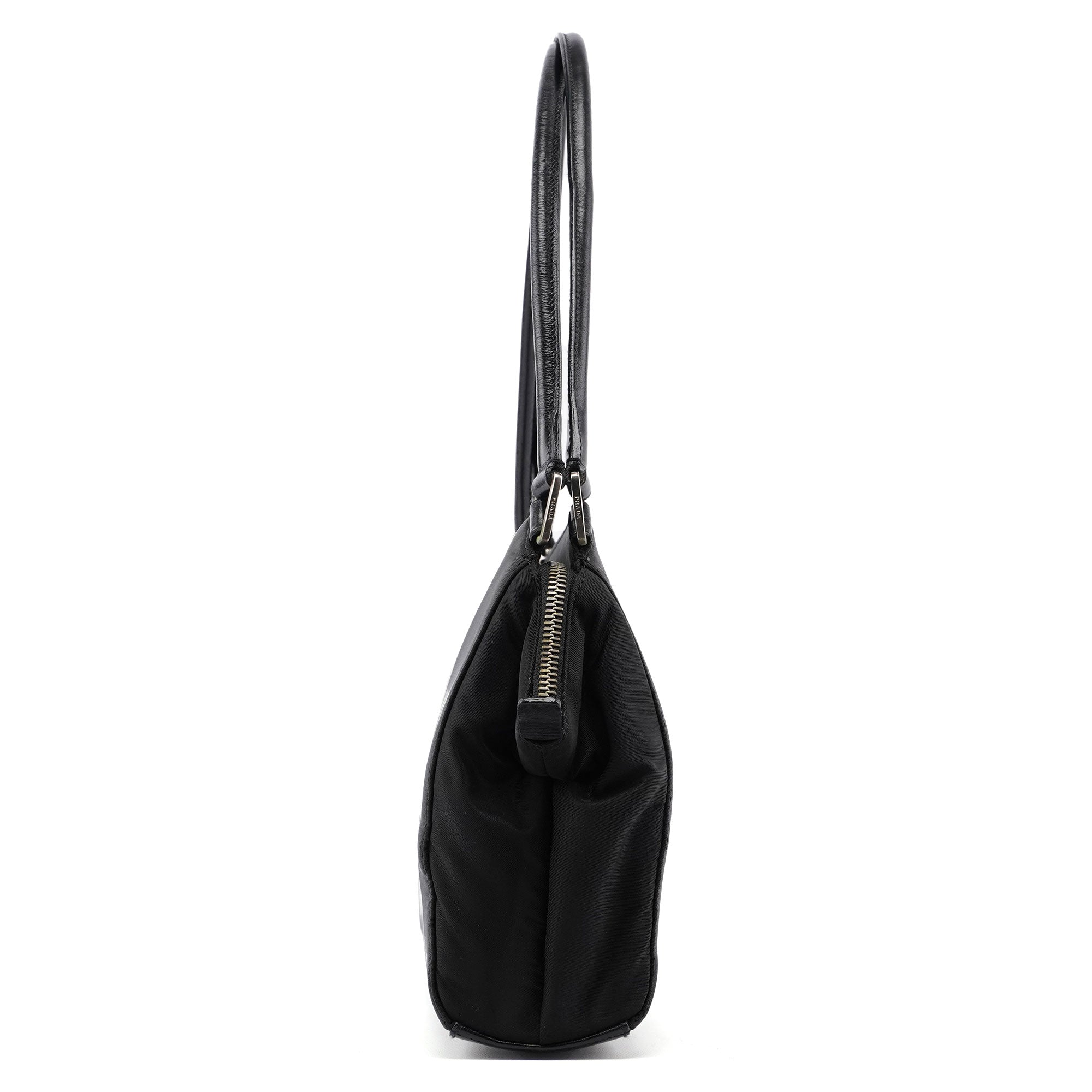 B11093 Black Tessuto Chic Shoulder Bag