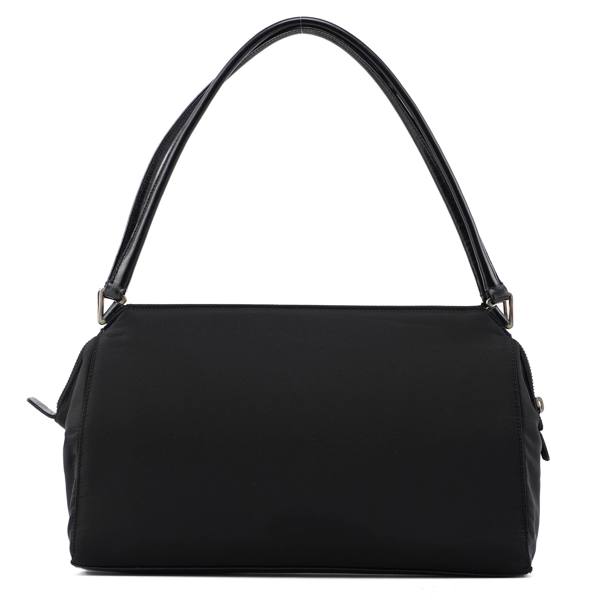 B11093 Black Tessuto Chic Shoulder Bag