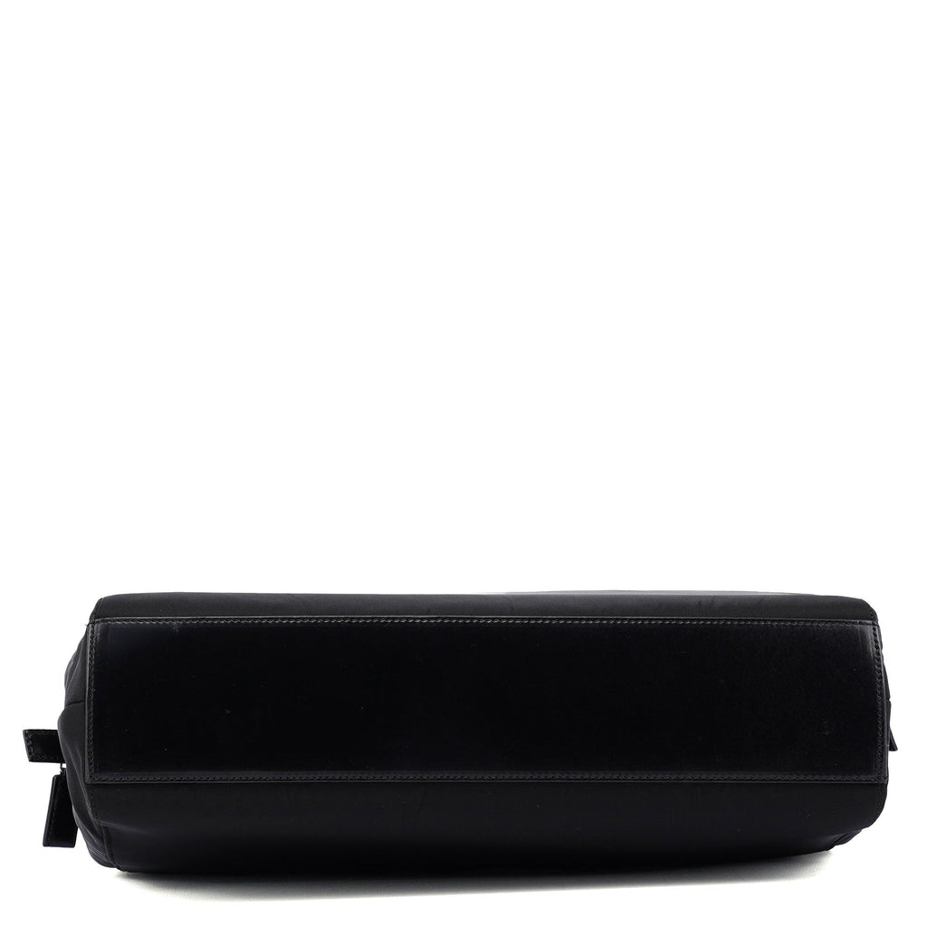 B11093 Black Tessuto Chic Shoulder Bag
