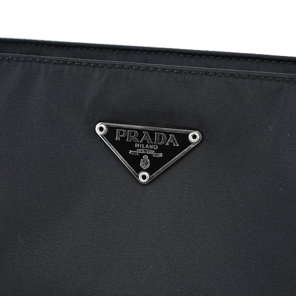 B11093 Black Tessuto Chic Shoulder Bag