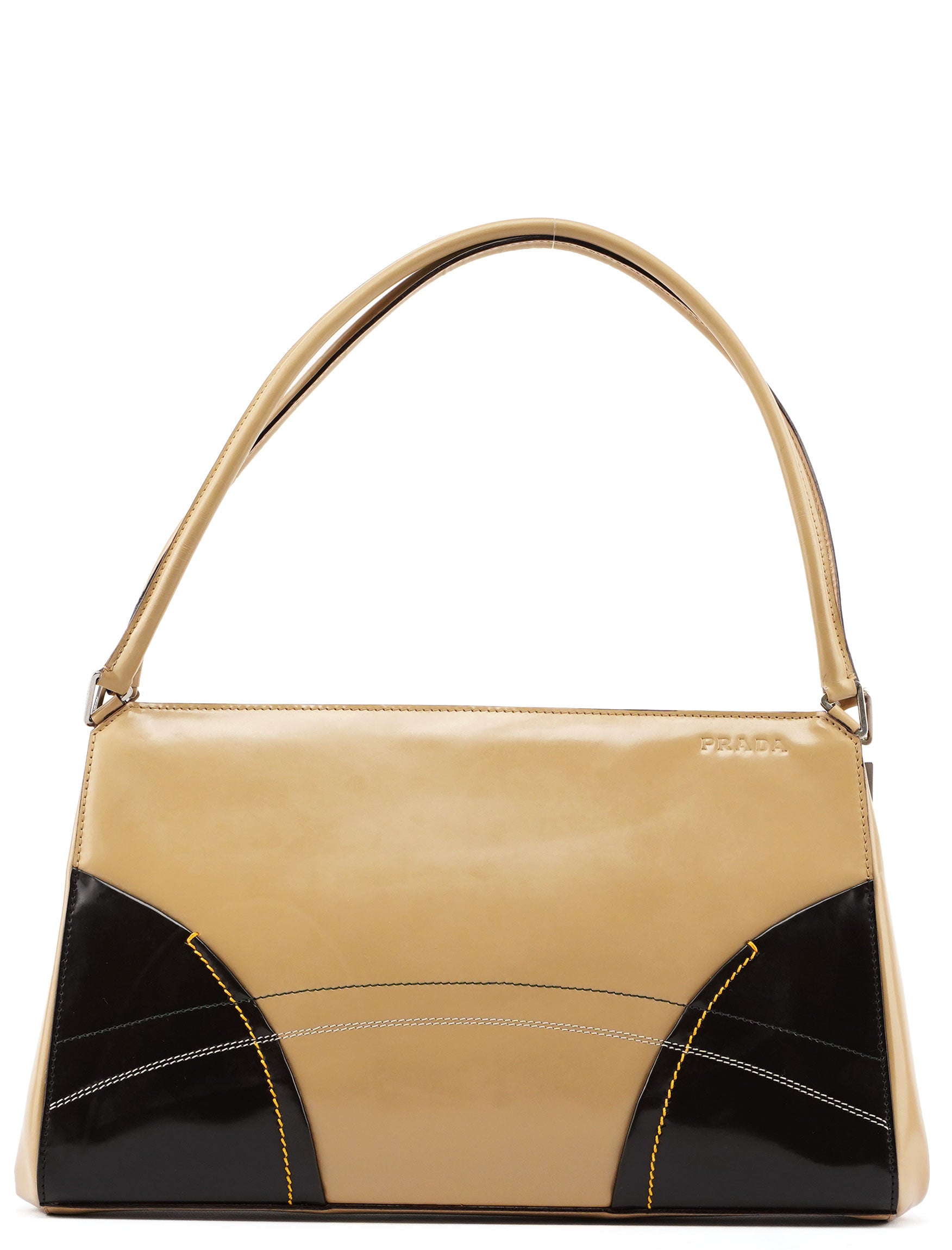 B11106 Beige Spazzolato Chic Handbag
