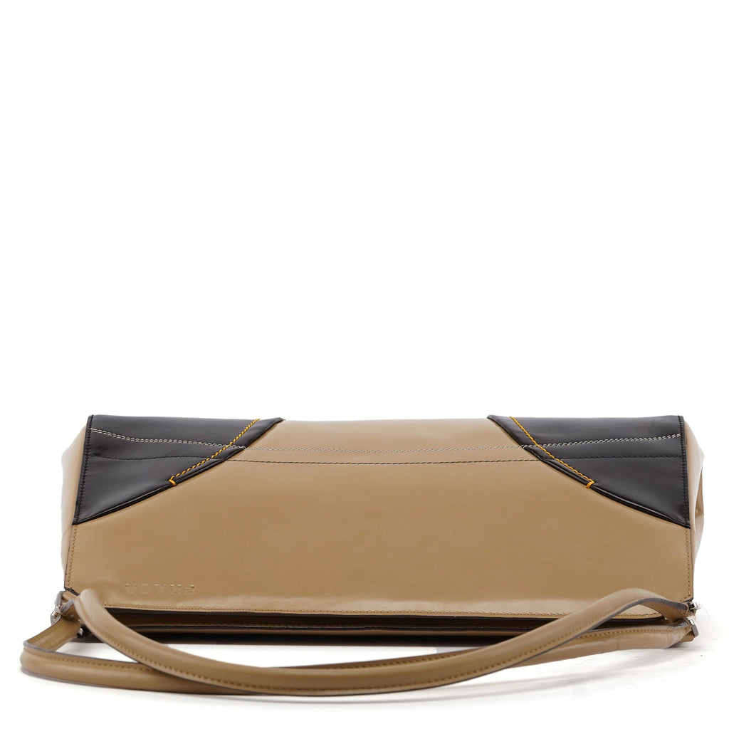 B11106 Beige Spazzolato Chic Handbag