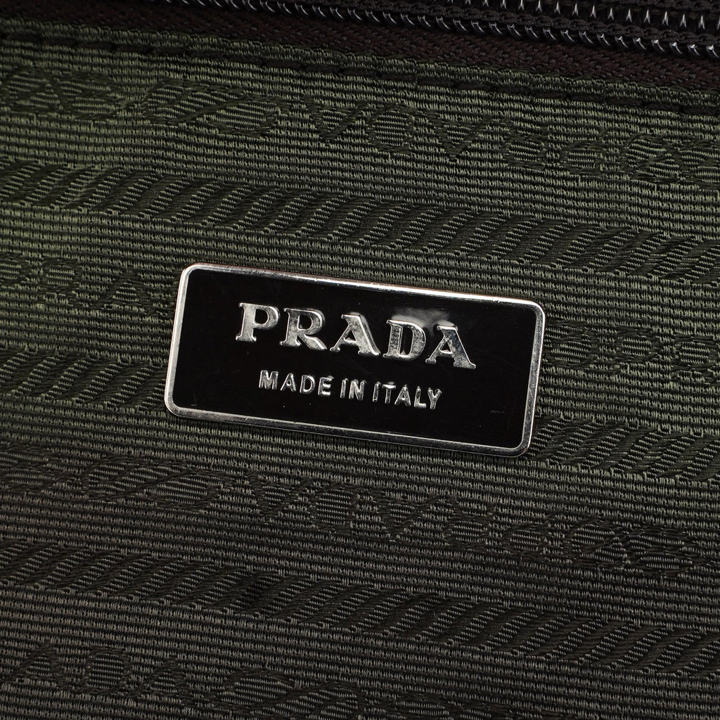 B11163 Brown Vitello Frame Campaign Bag