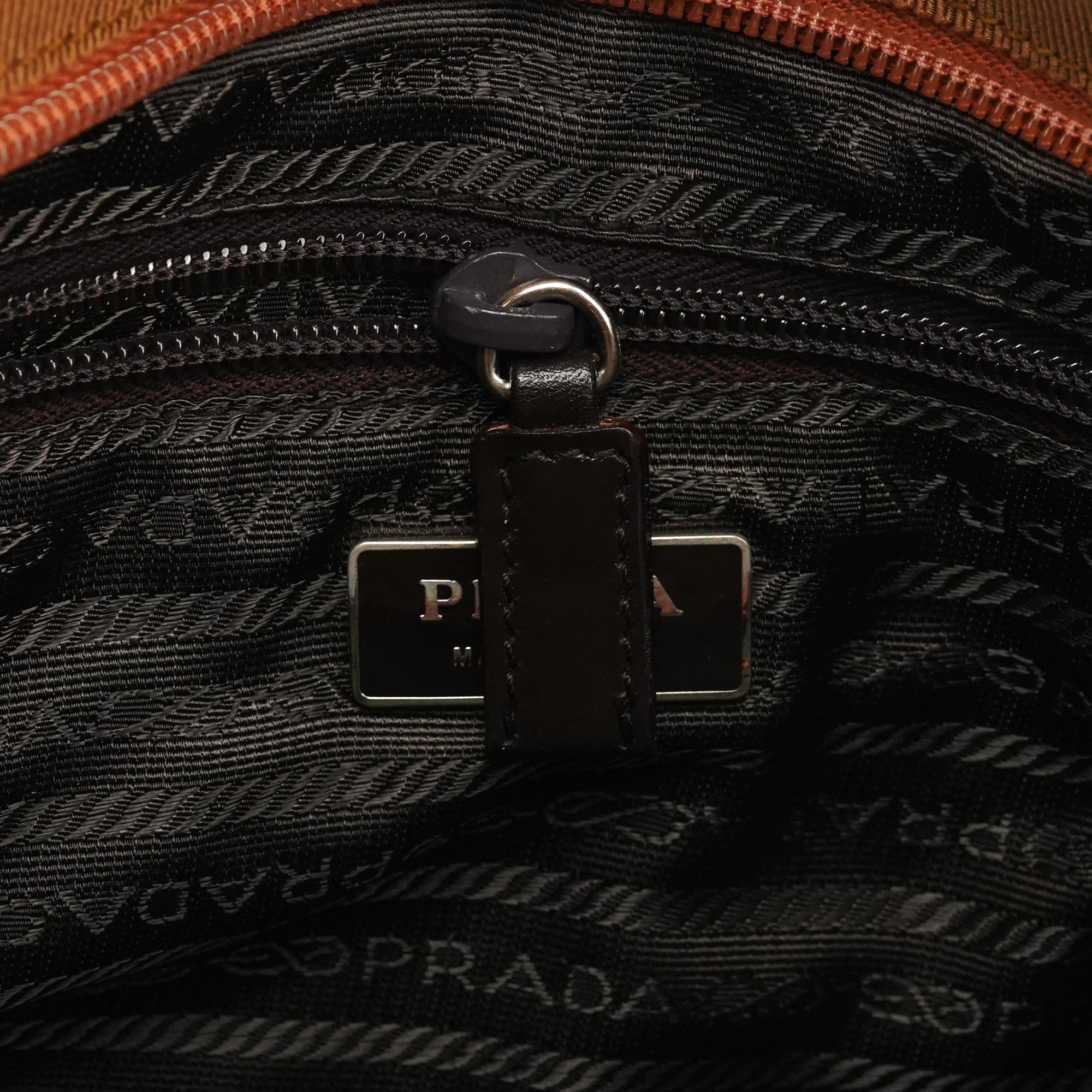 B11266 Brown Tweed Leather Tote Bag