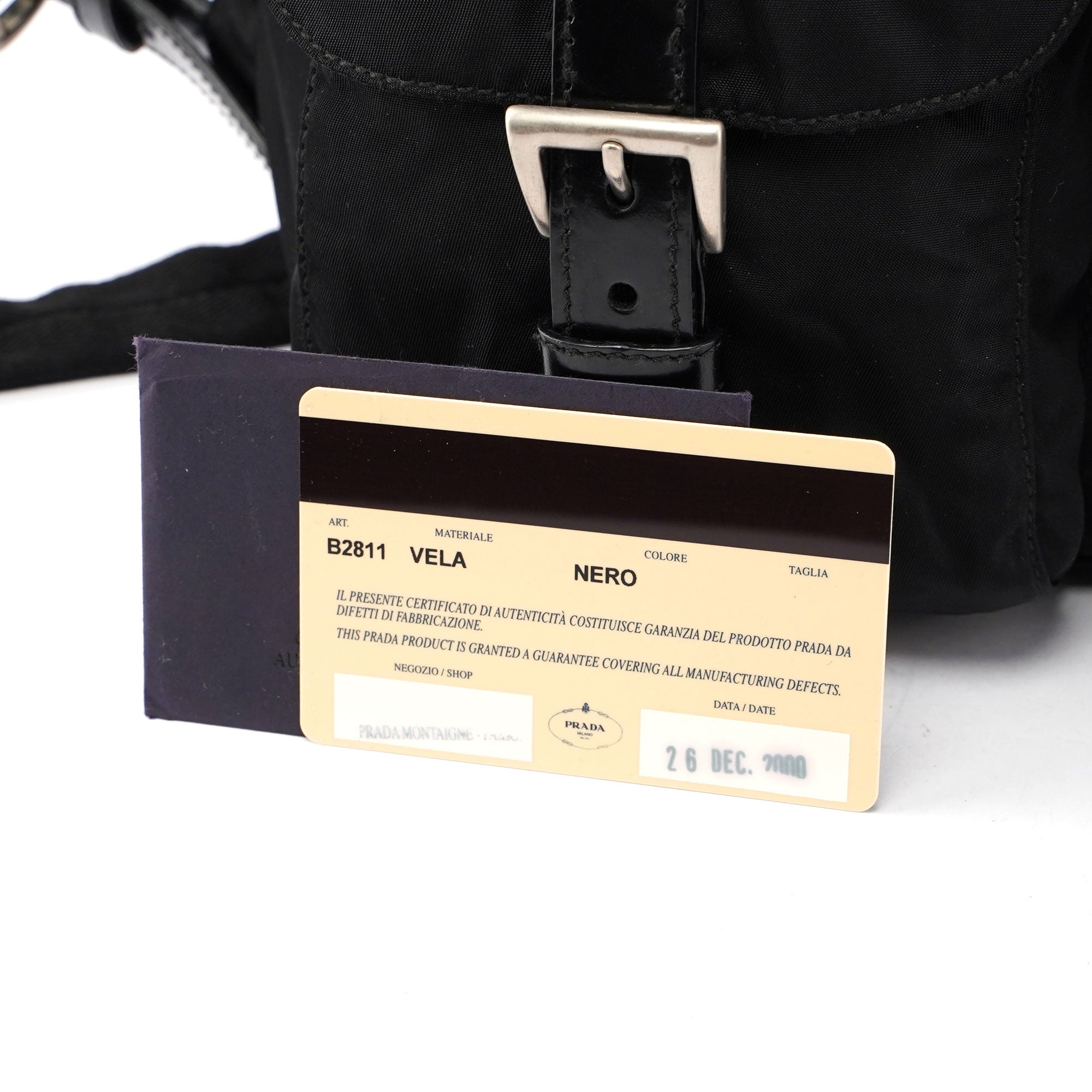 B2811 Black Backpack