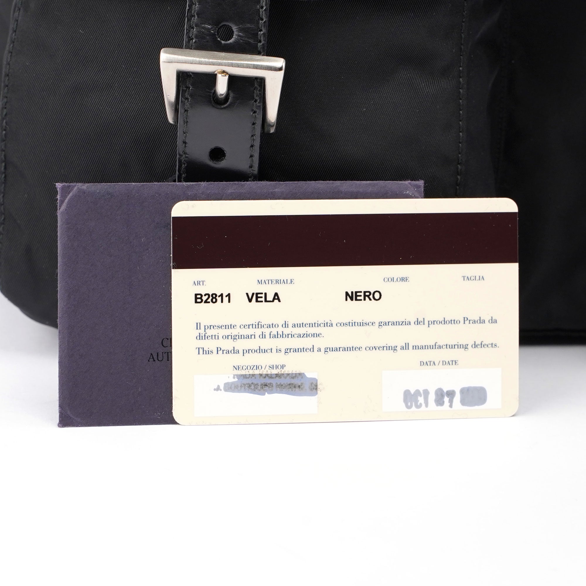 B2811 Black Backpack