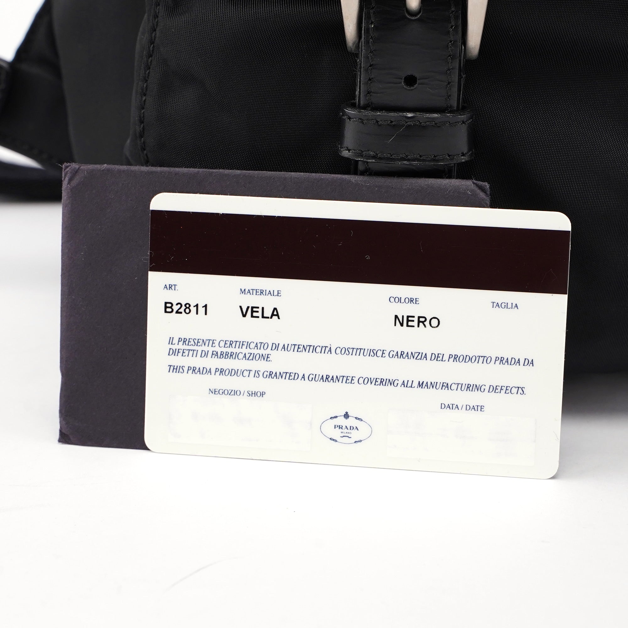 B2811 Black Backpack