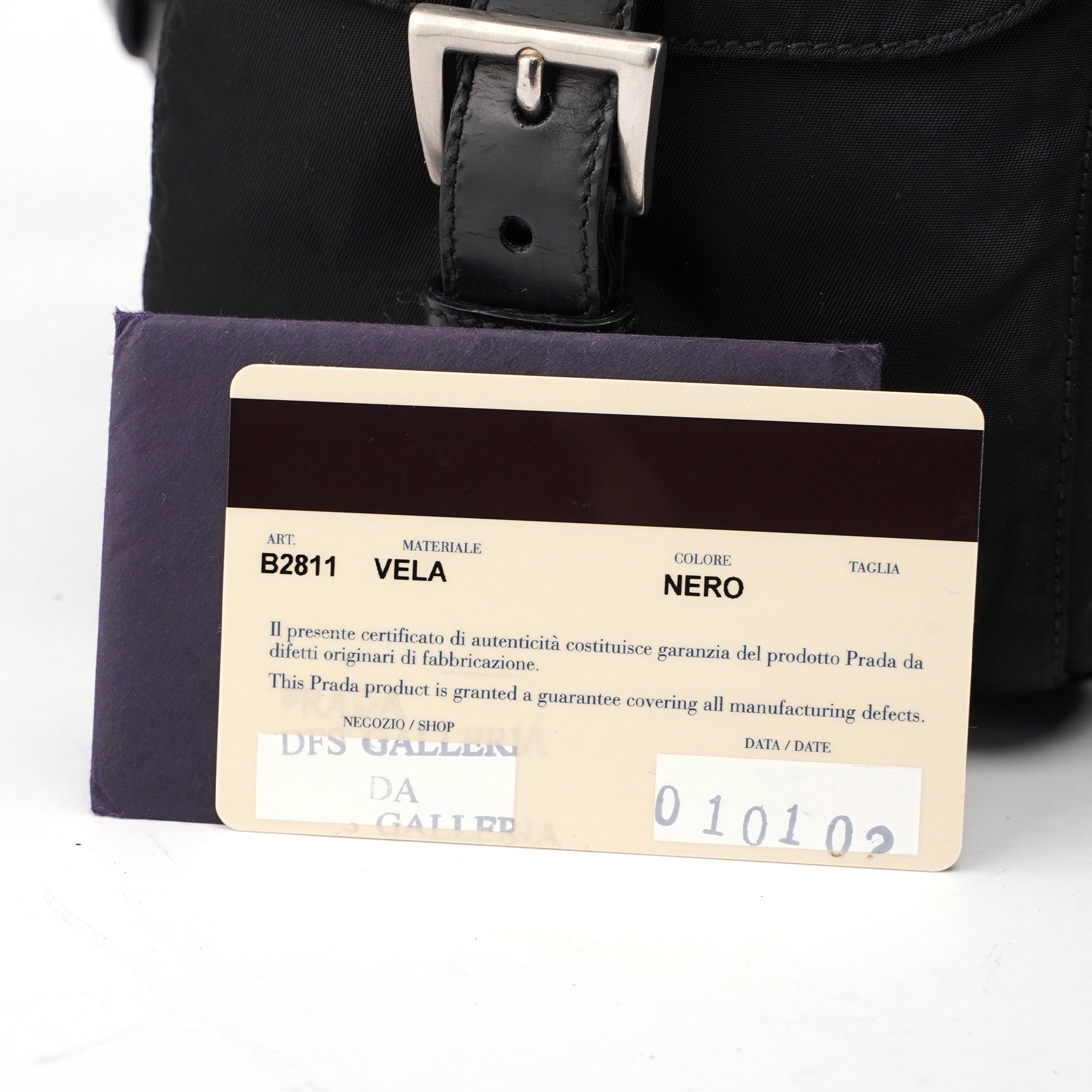 B2811 Black Backpack
