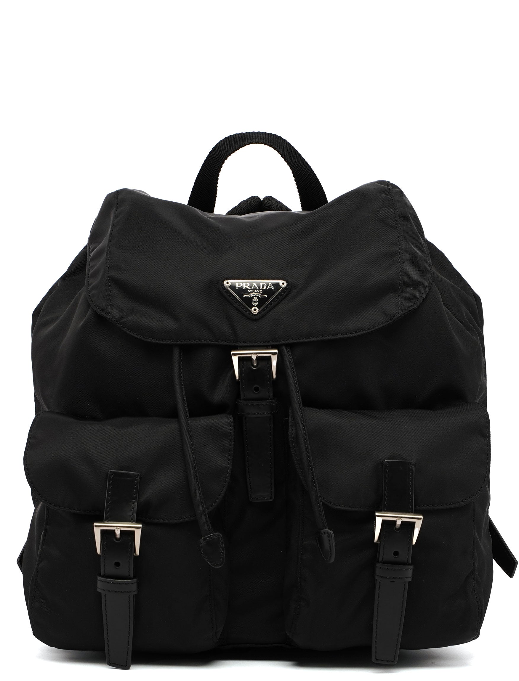 B2811 Black Tessuto Nylon Backpack
