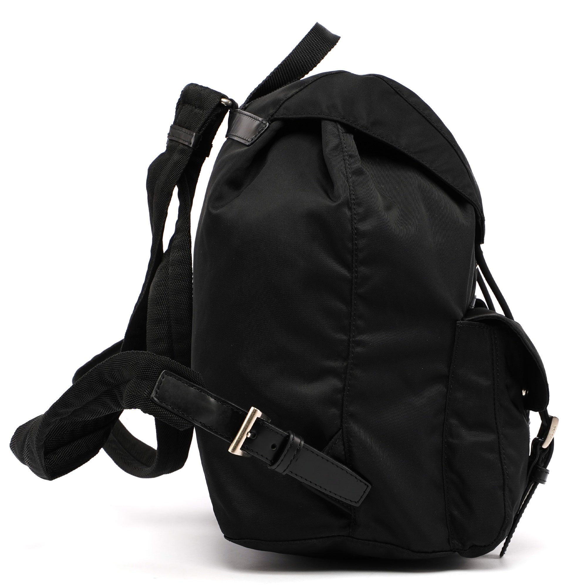B2811 Black Tessuto Nylon Backpack