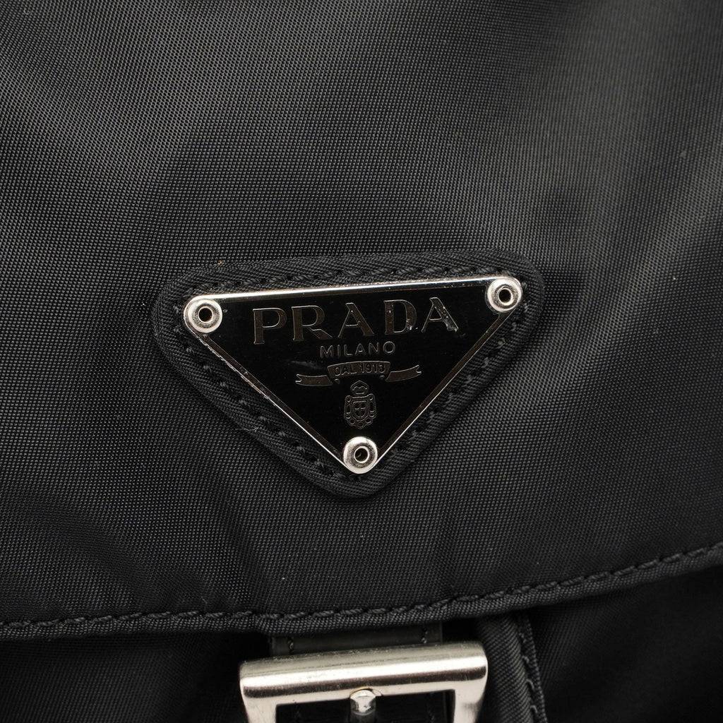 B2811 Black Tessuto Nylon Backpack