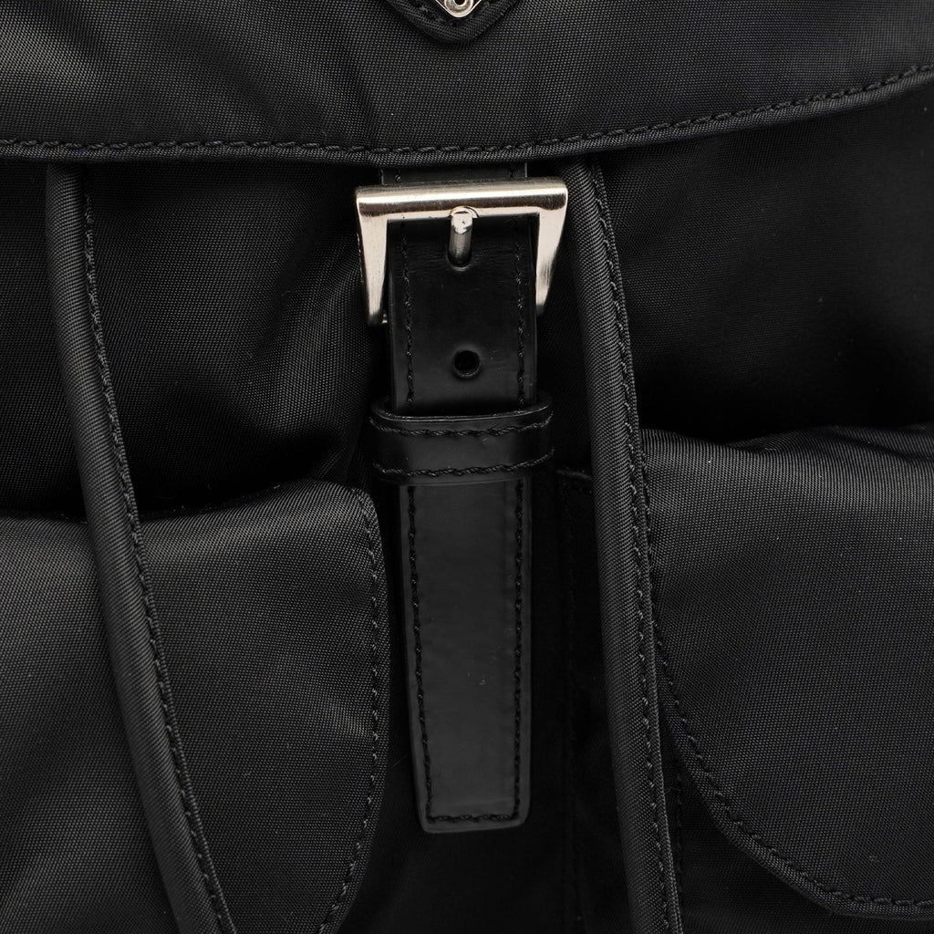 B2811 Black Tessuto Nylon Backpack