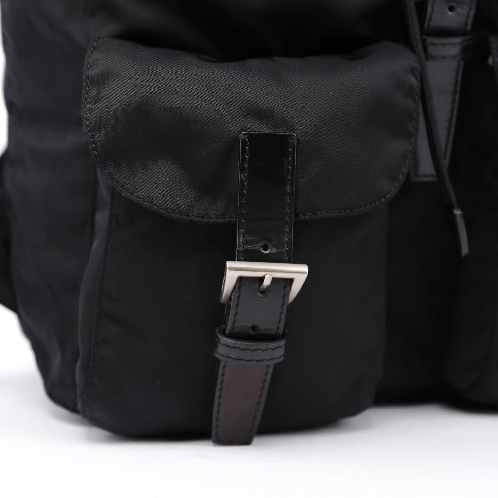 B2811 Black Tessuto Nylon Backpack