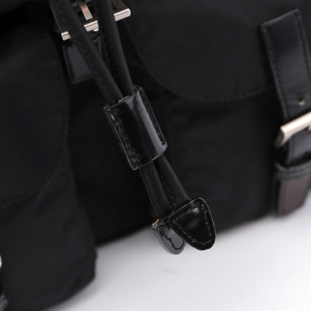 B2811 Black Tessuto Nylon Backpack