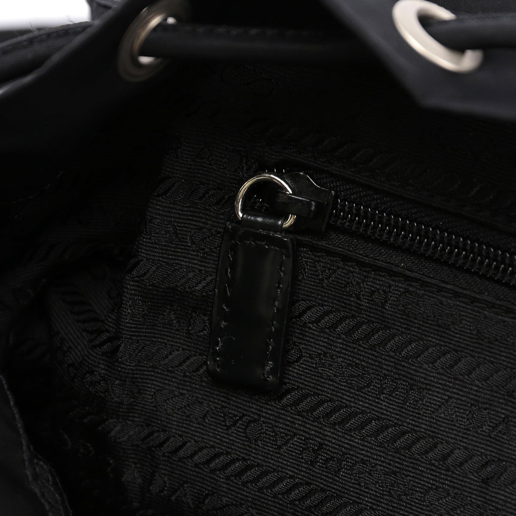B2811 Black Tessuto Nylon Backpack