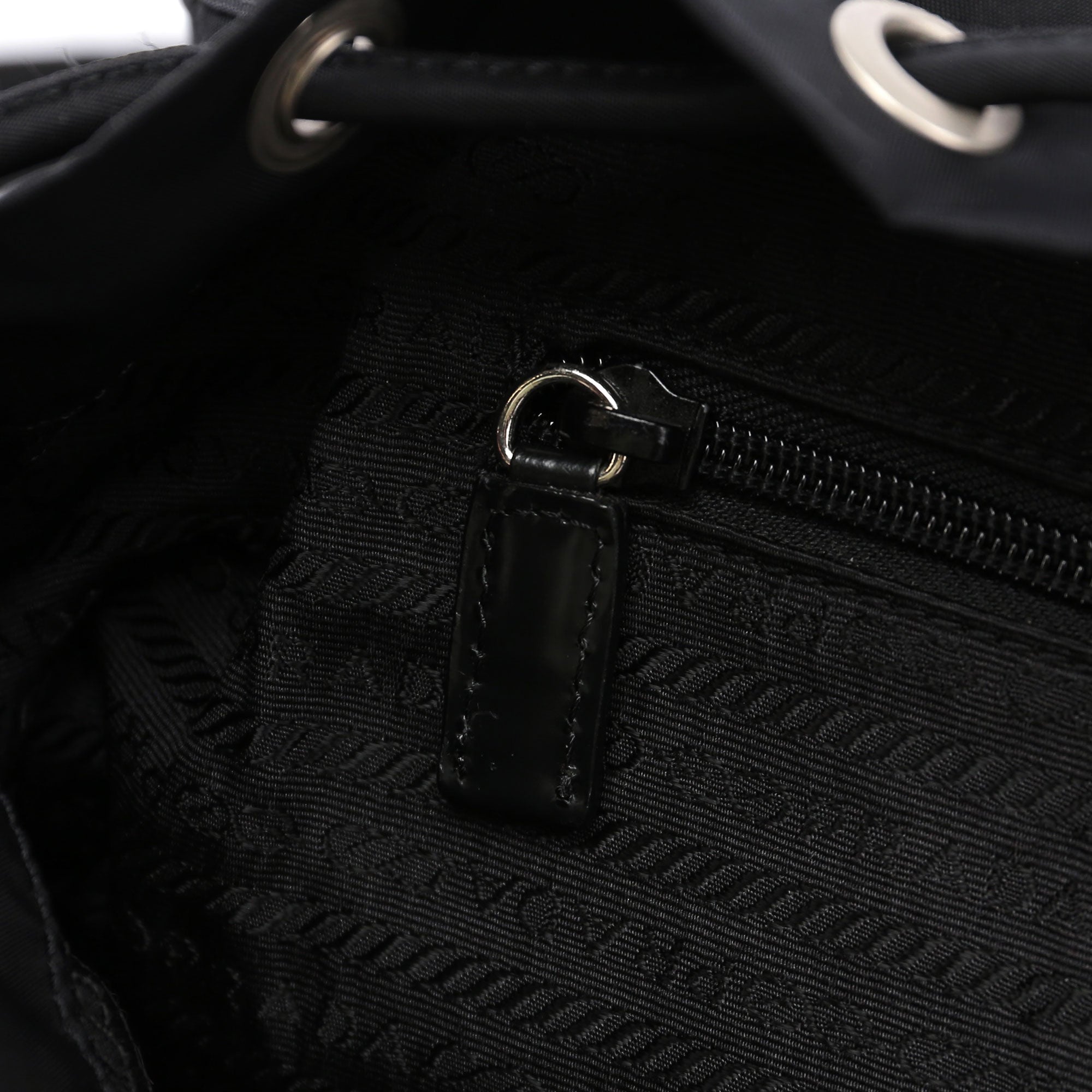 B2811 Black Tessuto Nylon Backpack