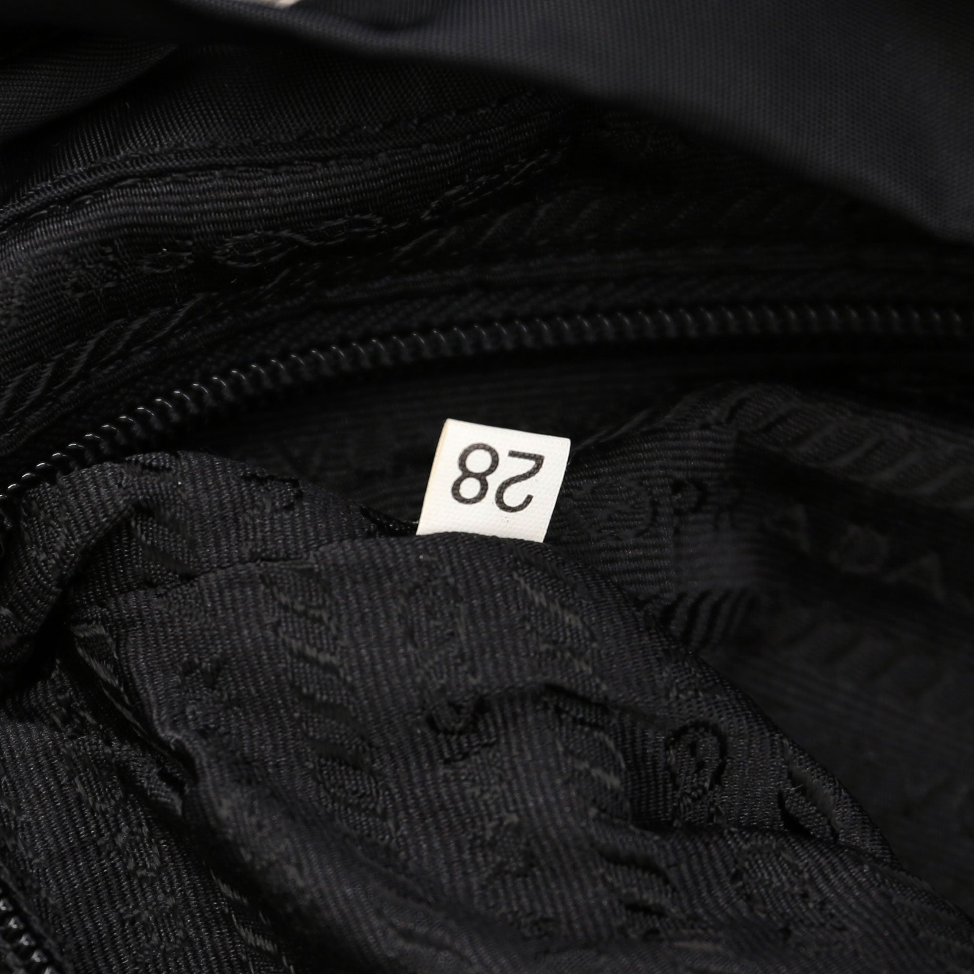 B2811 Black Tessuto Nylon Backpack