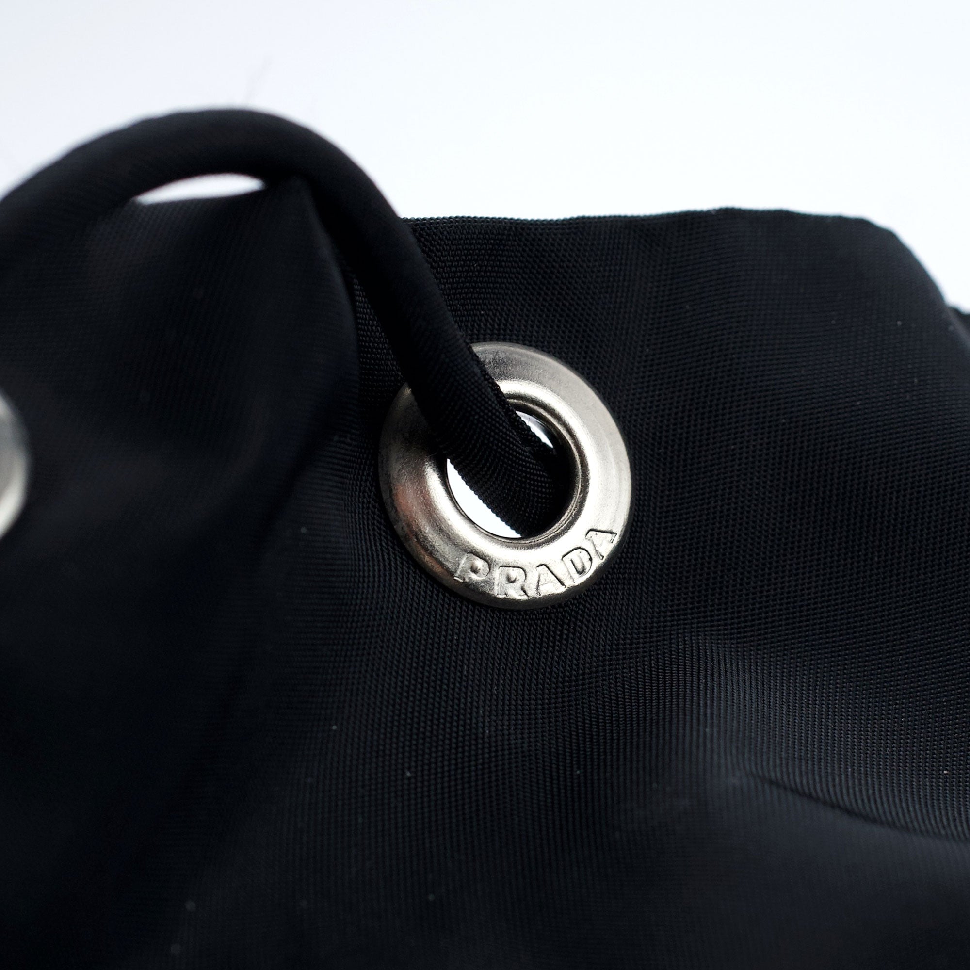 B2811 Black Tessuto Vela Backpack