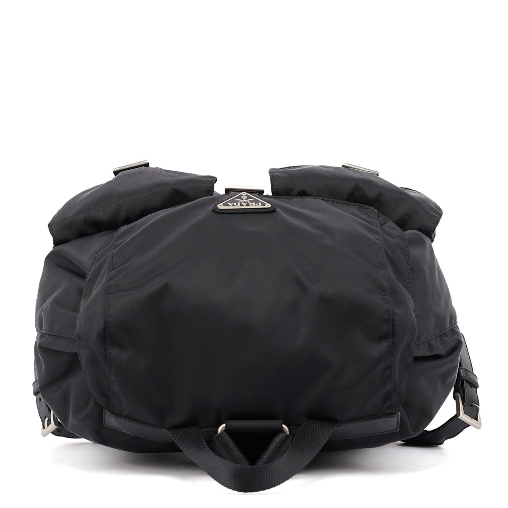 B2811 Black Tessuto Vela Backpack