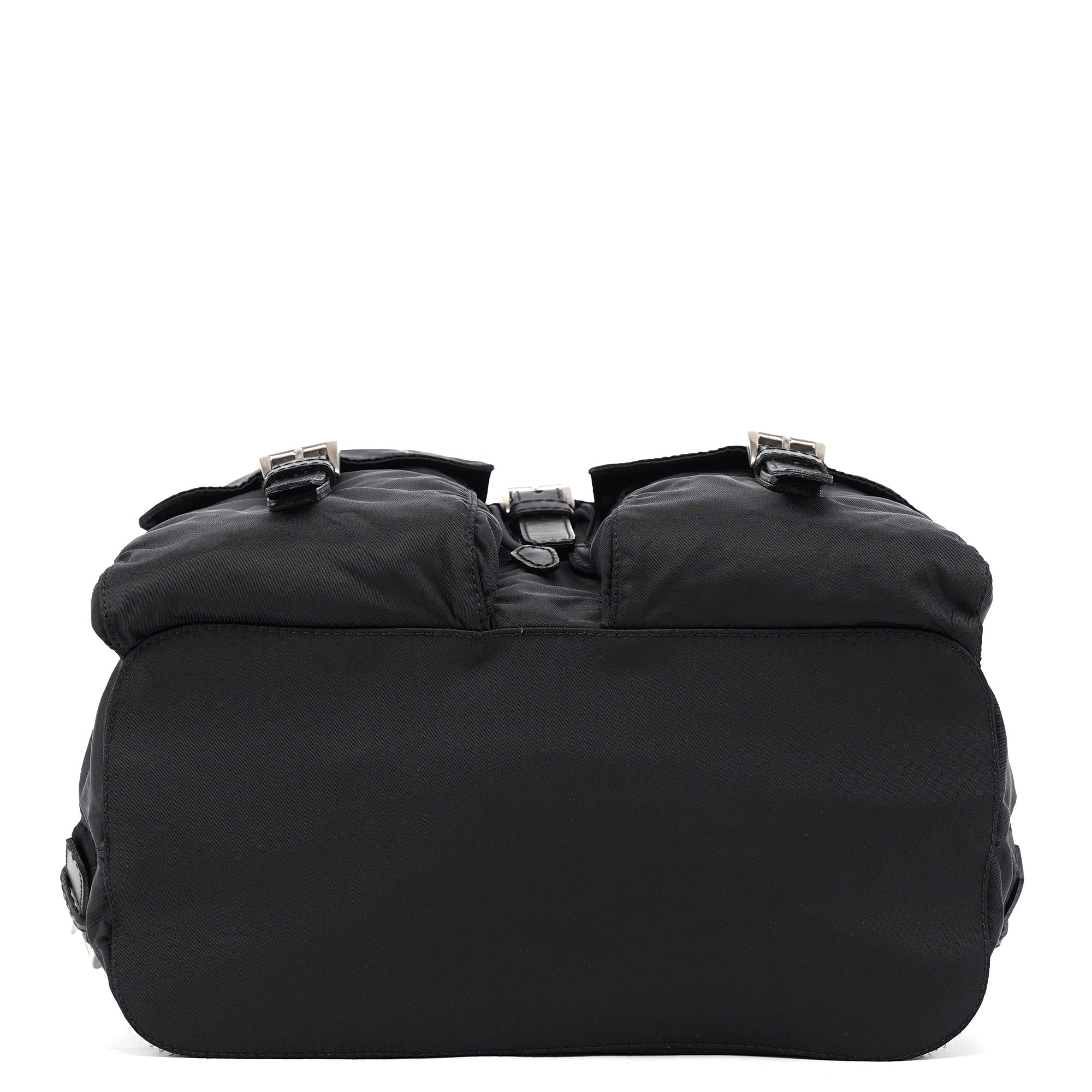 B2811 Black Tessuto Vela Backpack