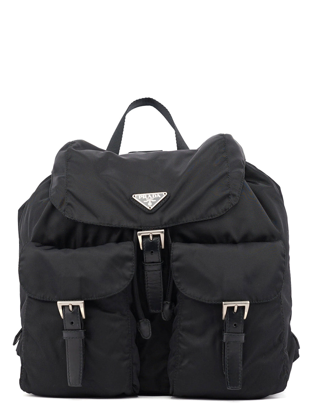 B2811 Black Tessuto Vela Backpack