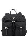 B2811 Black Tessuto Vela Backpack