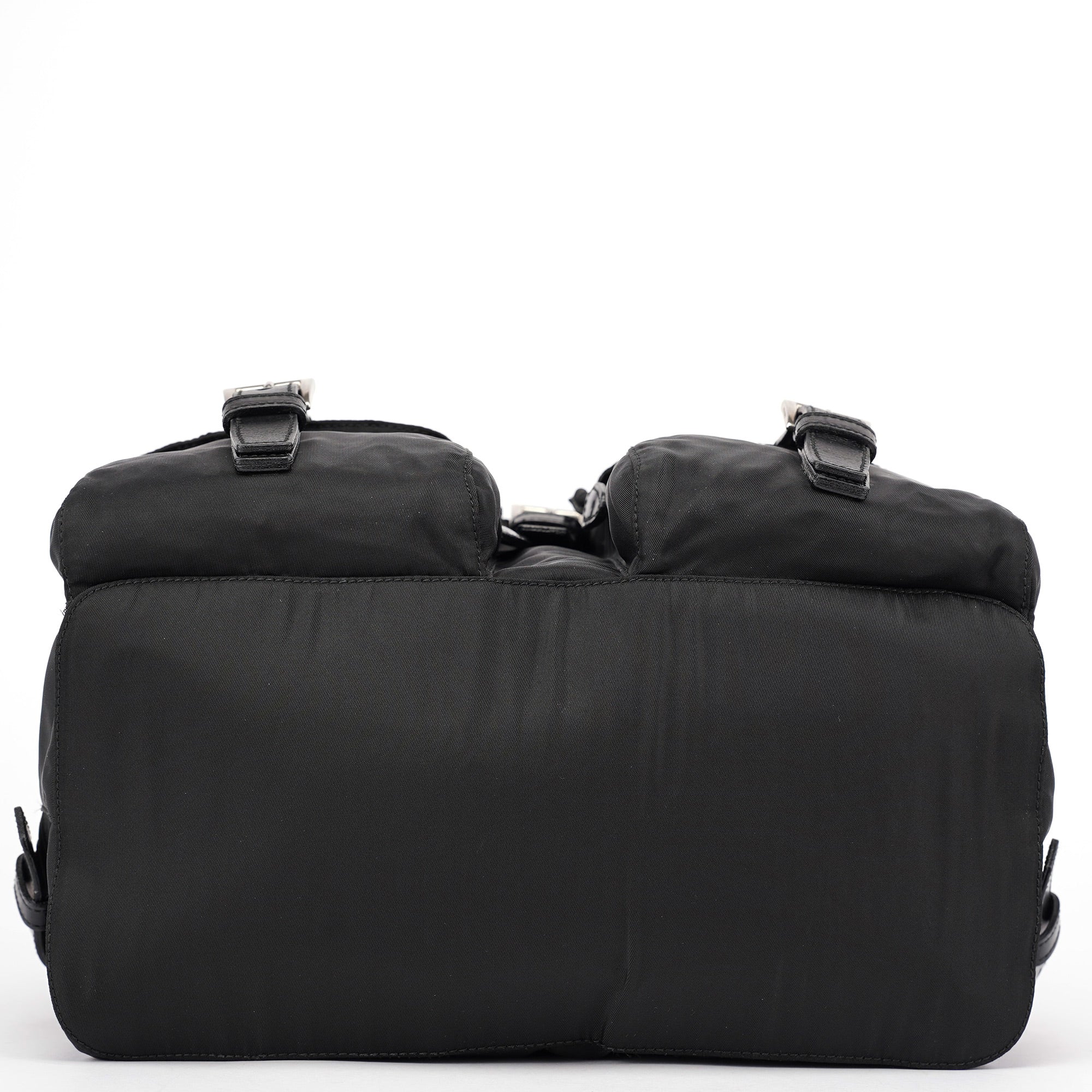 B2811 Black Tessuto Vela Backpack