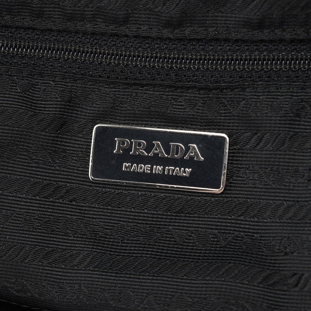 B2811 Black Tessuto Vela Backpack