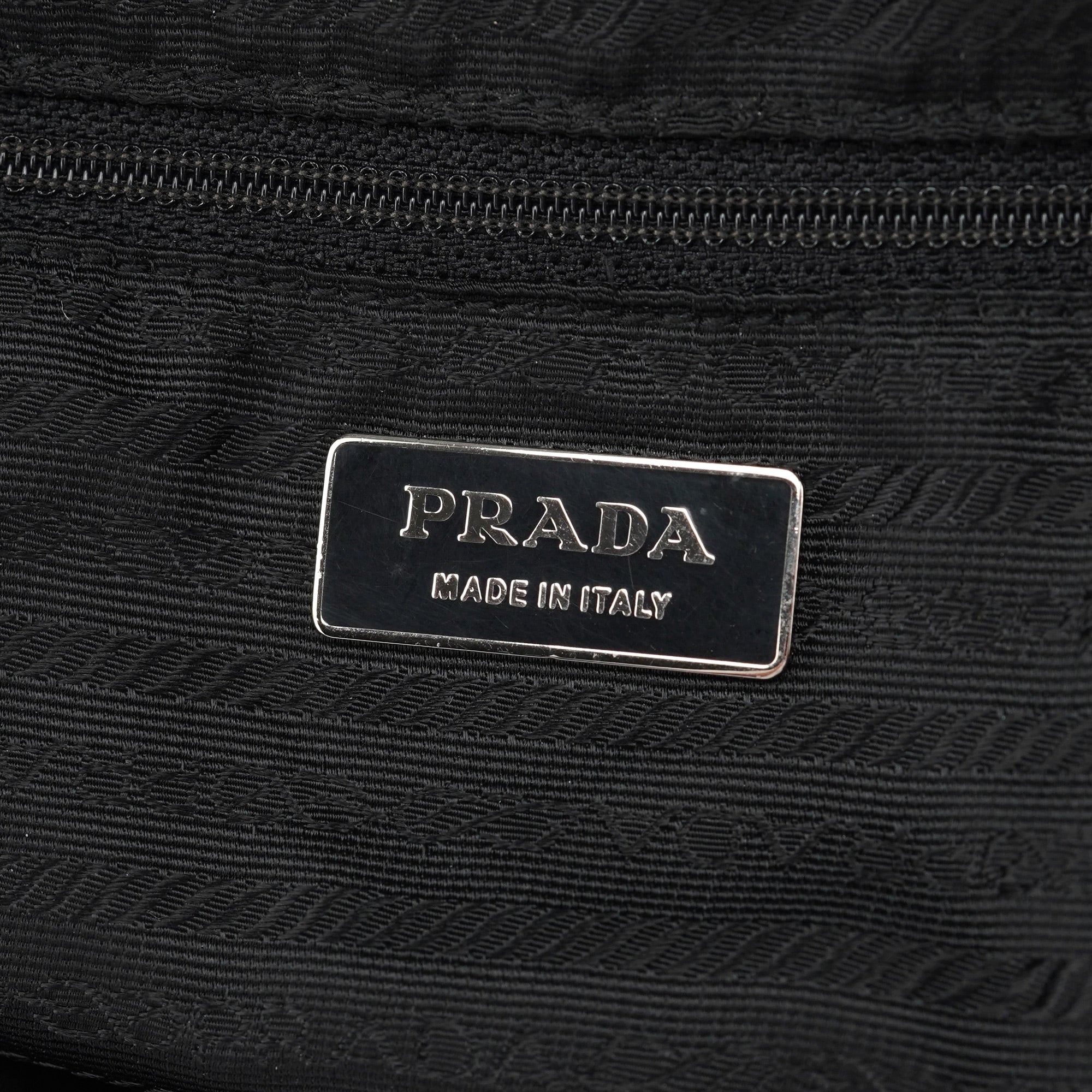 B2811 Black Tessuto Vela Backpack