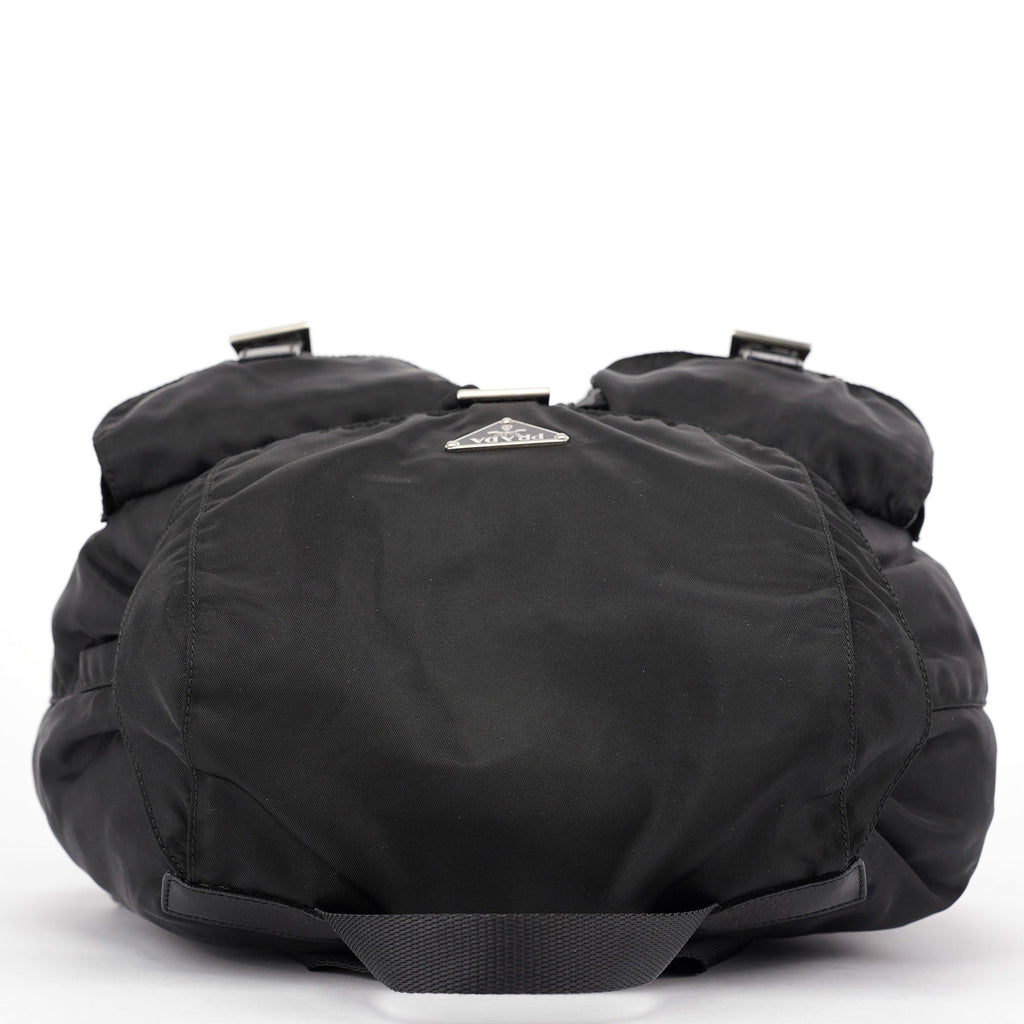 B2811 Black Tessuto Vela Backpack