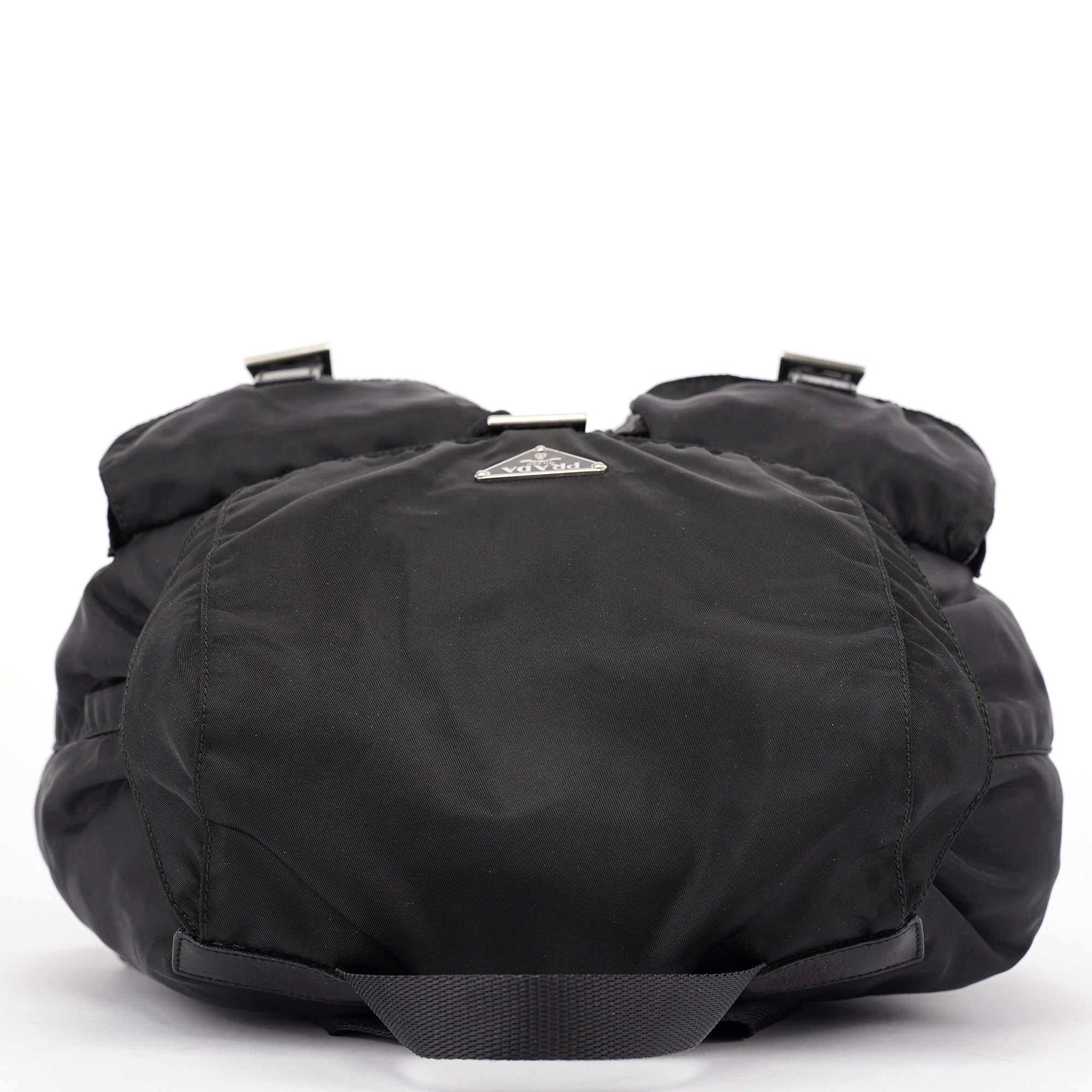 B2811 Black Tessuto Vela Backpack