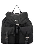 B2811 Black Tessuto Vela Backpack