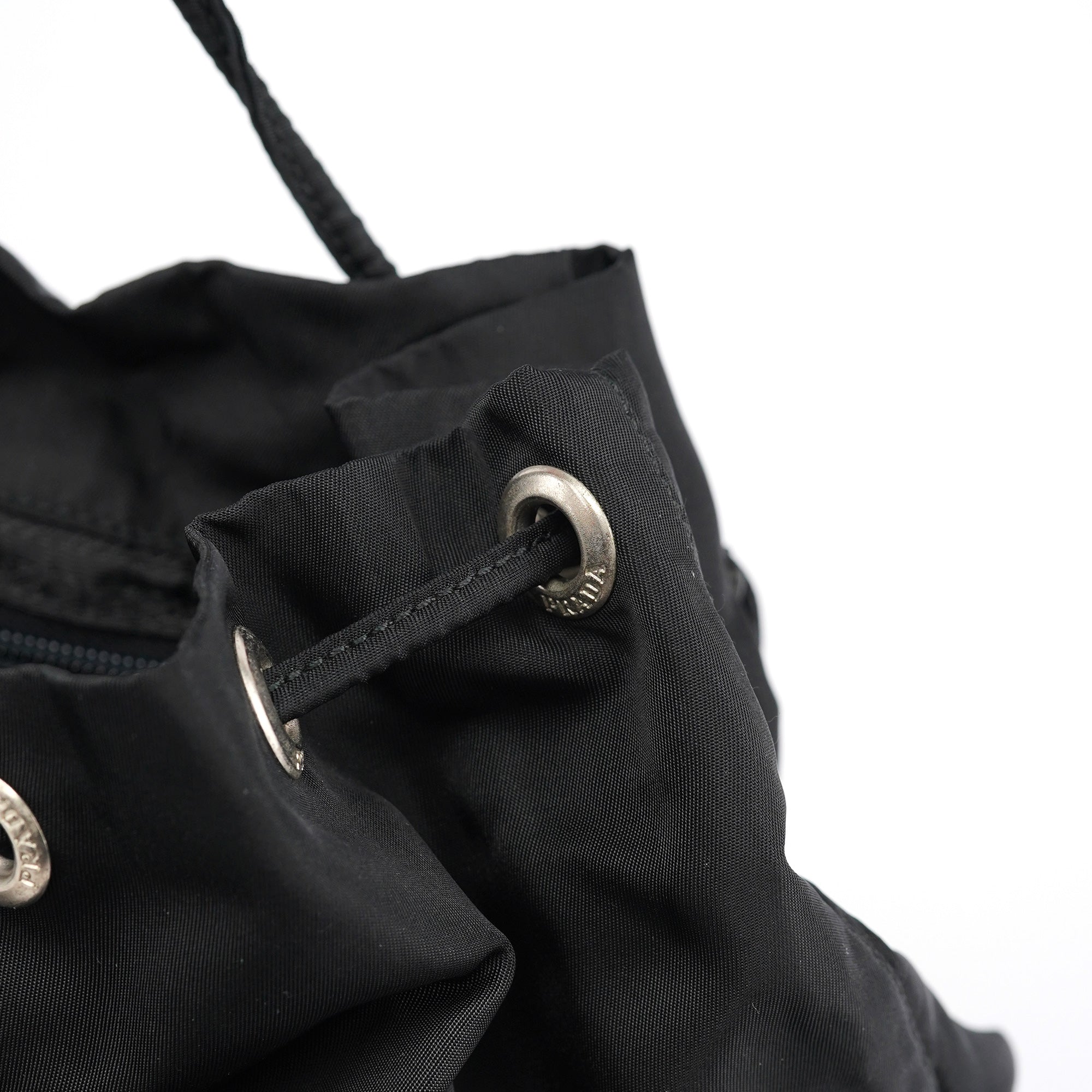 B2811 Black Tessuto Vela Backpack