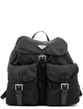 B2811 Black Tessuto Vela Backpack