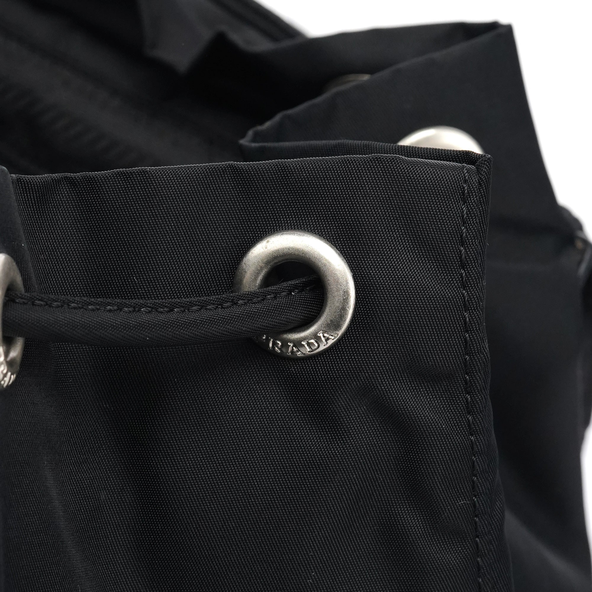 B2811 Black Tessuto Vela Backpack