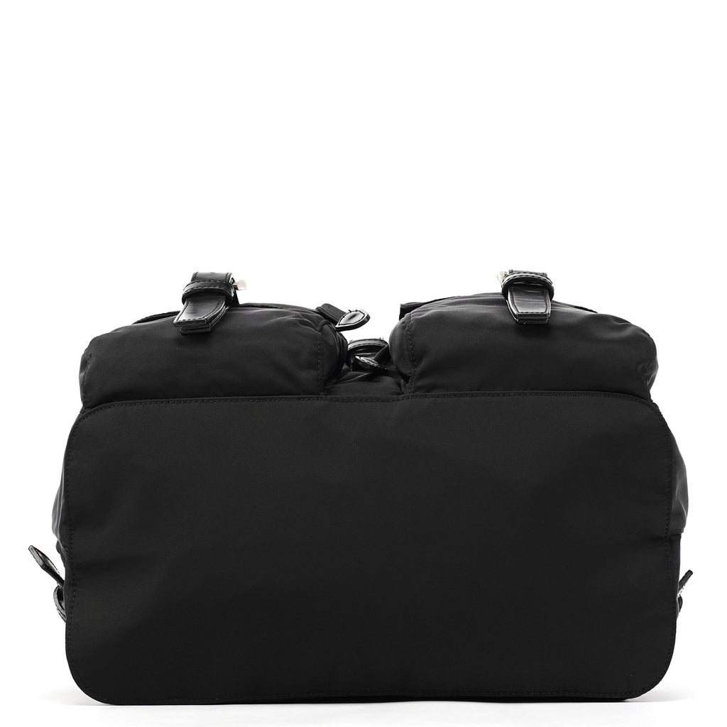 B2811 Black Tessuto Vela Backpack