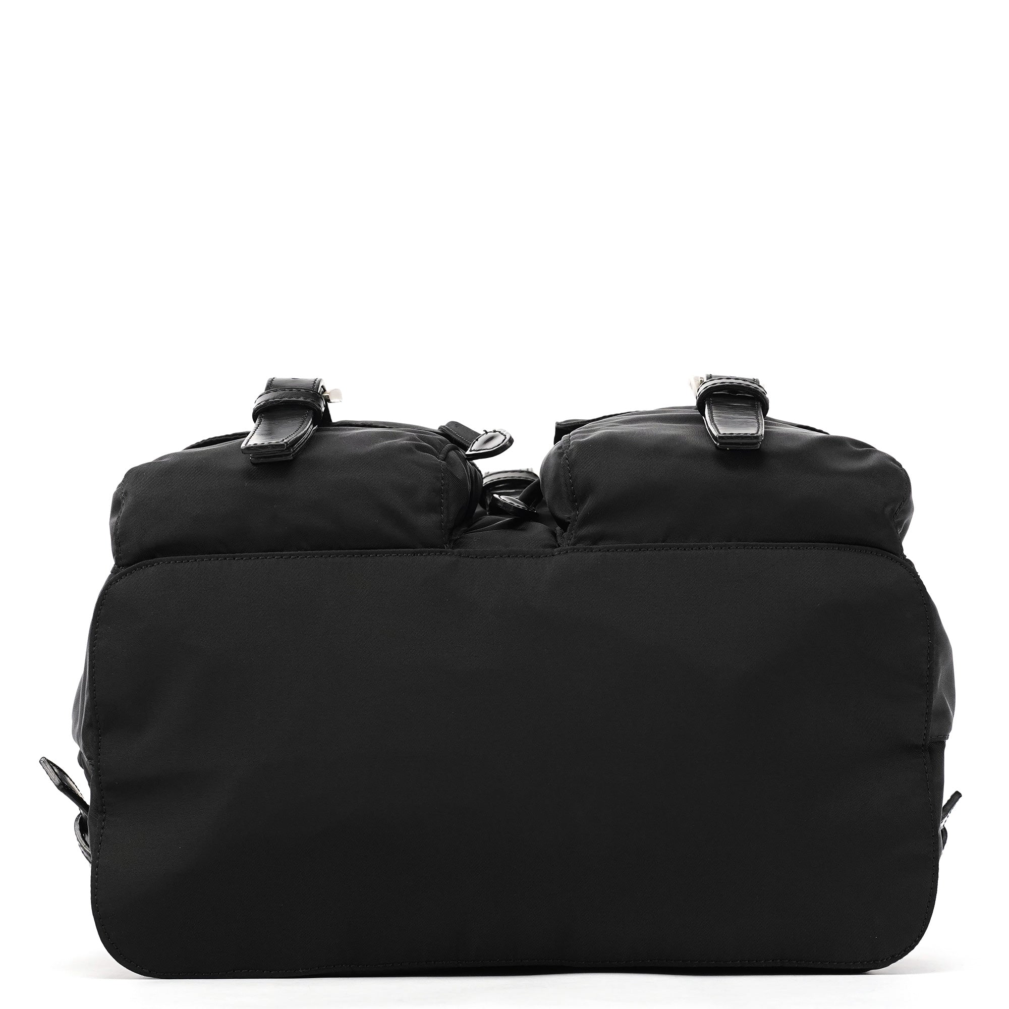 B2811 Black Tessuto Vela Backpack