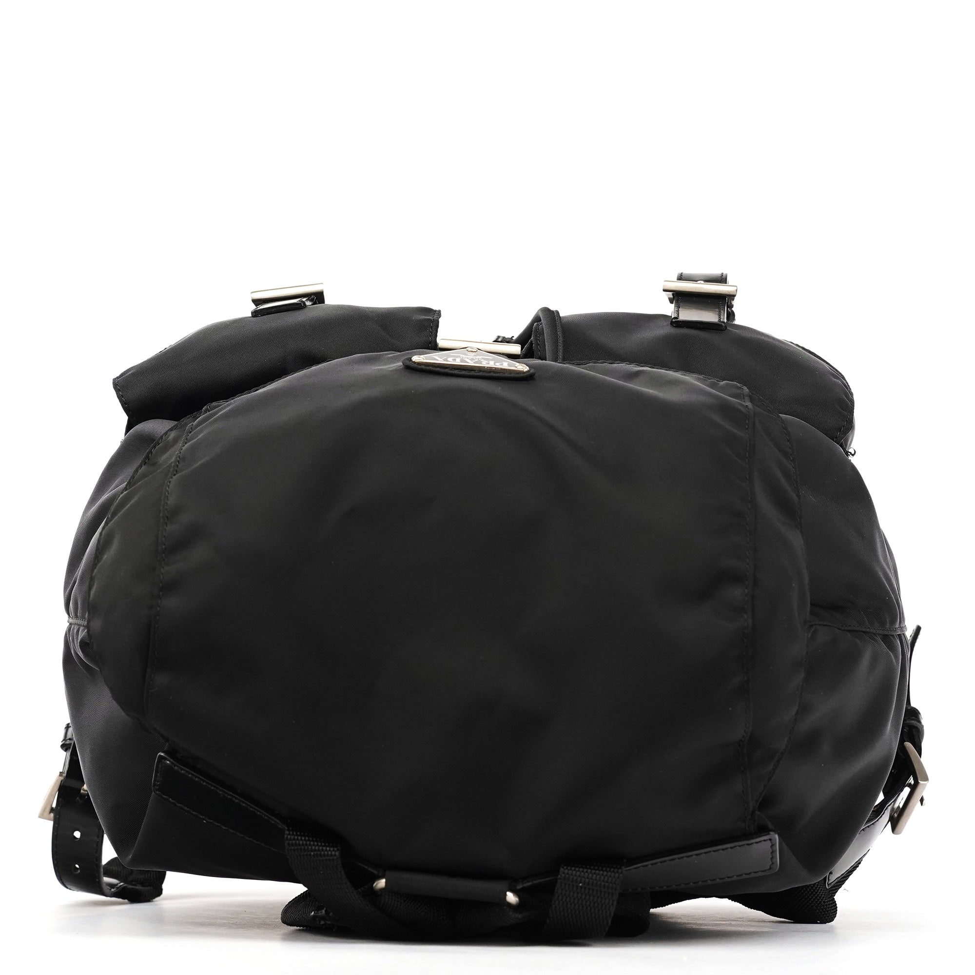 B2811 Black Tessuto Vela Backpack
