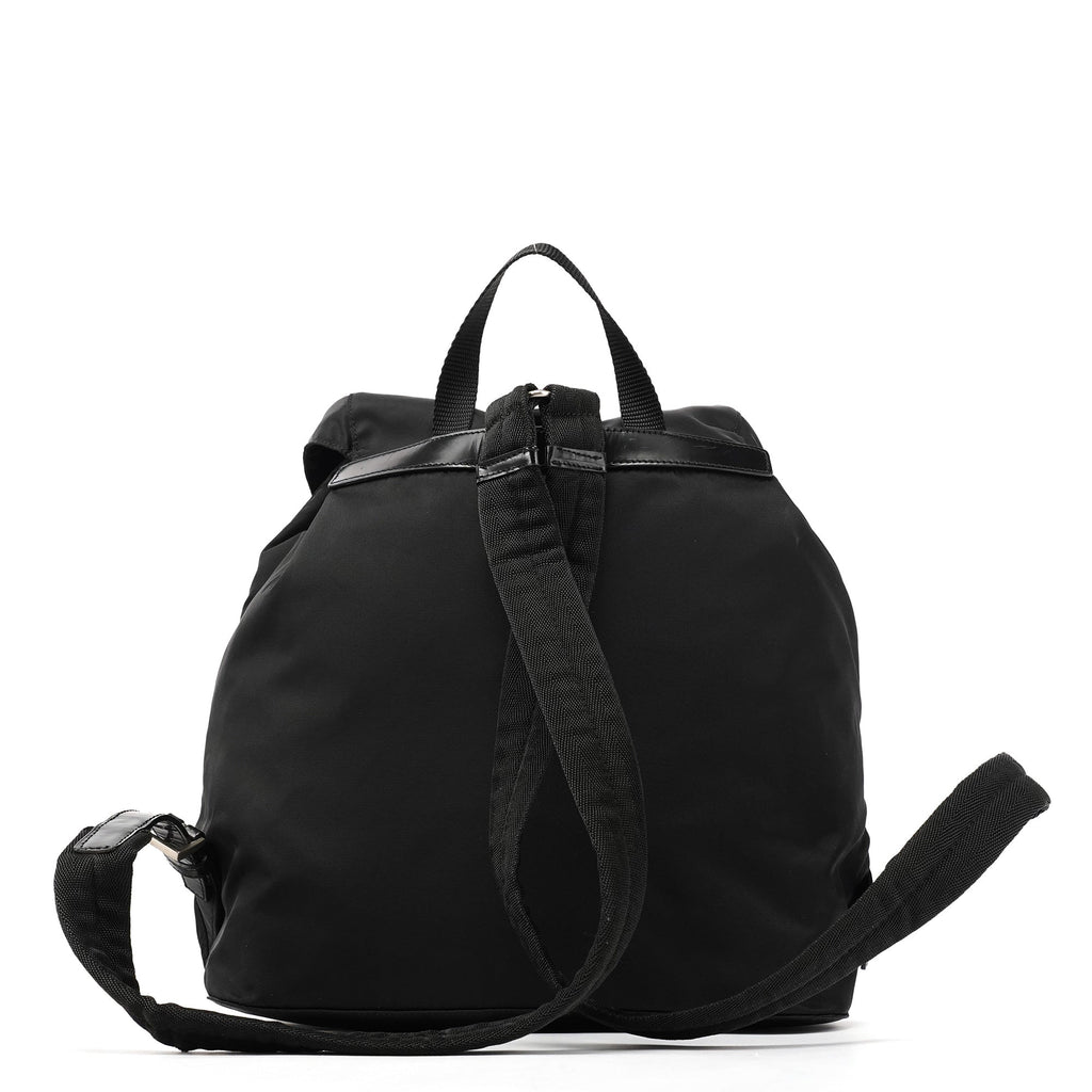 B2811 Black Tessuto Vela Backpack