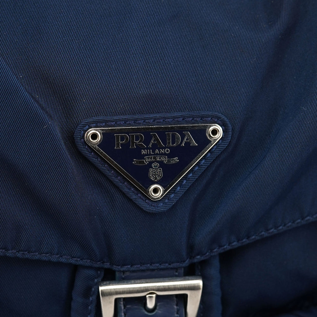 B2811 Royal Blue Tessuto Backpack